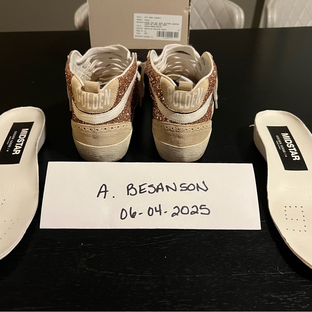 Golden Goose Mid Star Sz 36 - Picture 4 of 5